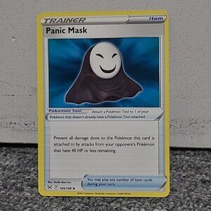 Pokemon Lost Origin - PANIC MASK Card 165/196 Uncommon Item Sword & Shield Nice